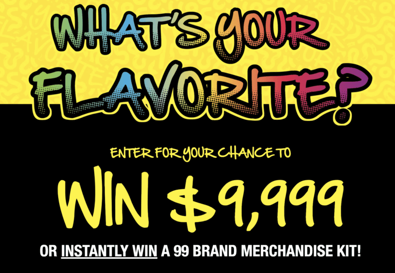 Instantly Win with the 99 Brand Flavorite Promotion – Win Big!